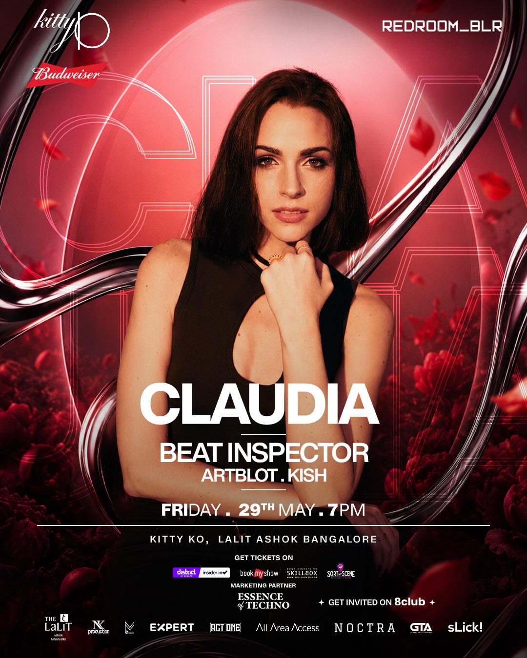 Claudia C Live at Kitty Ko Bangalore