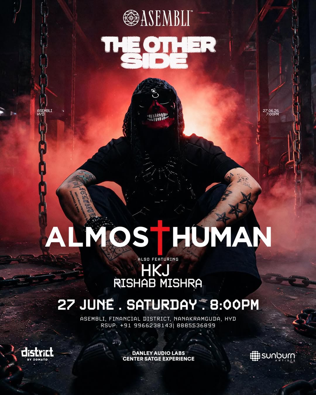 Almost Human Live in Hyderabad