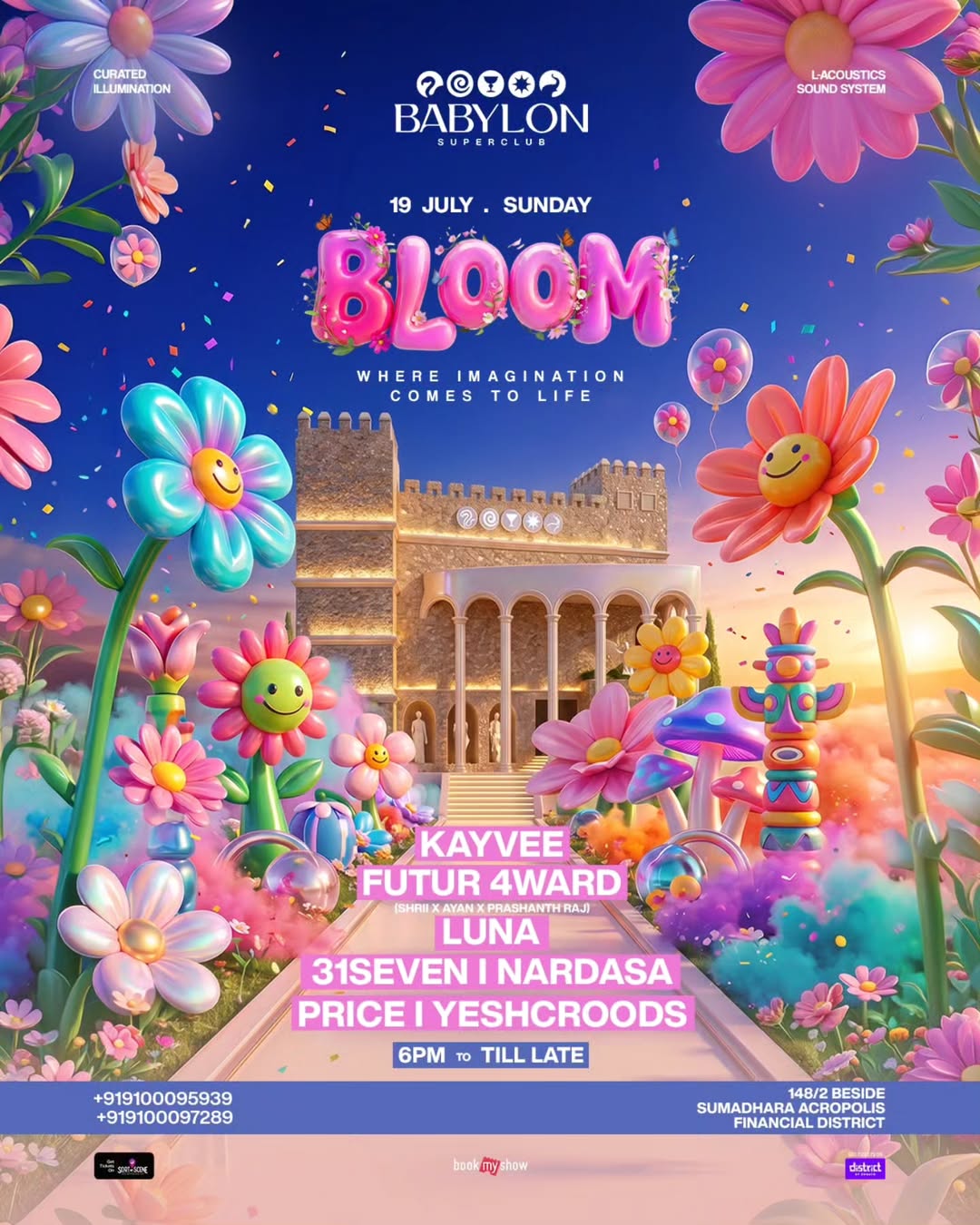 BLOOM at Babylon Super Club