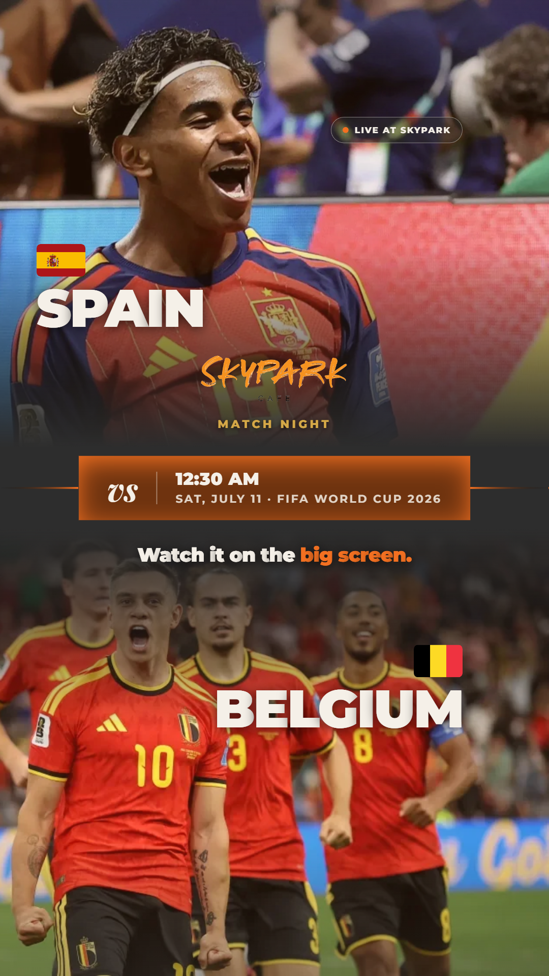 FIFA 2026: Spain vs Belgium