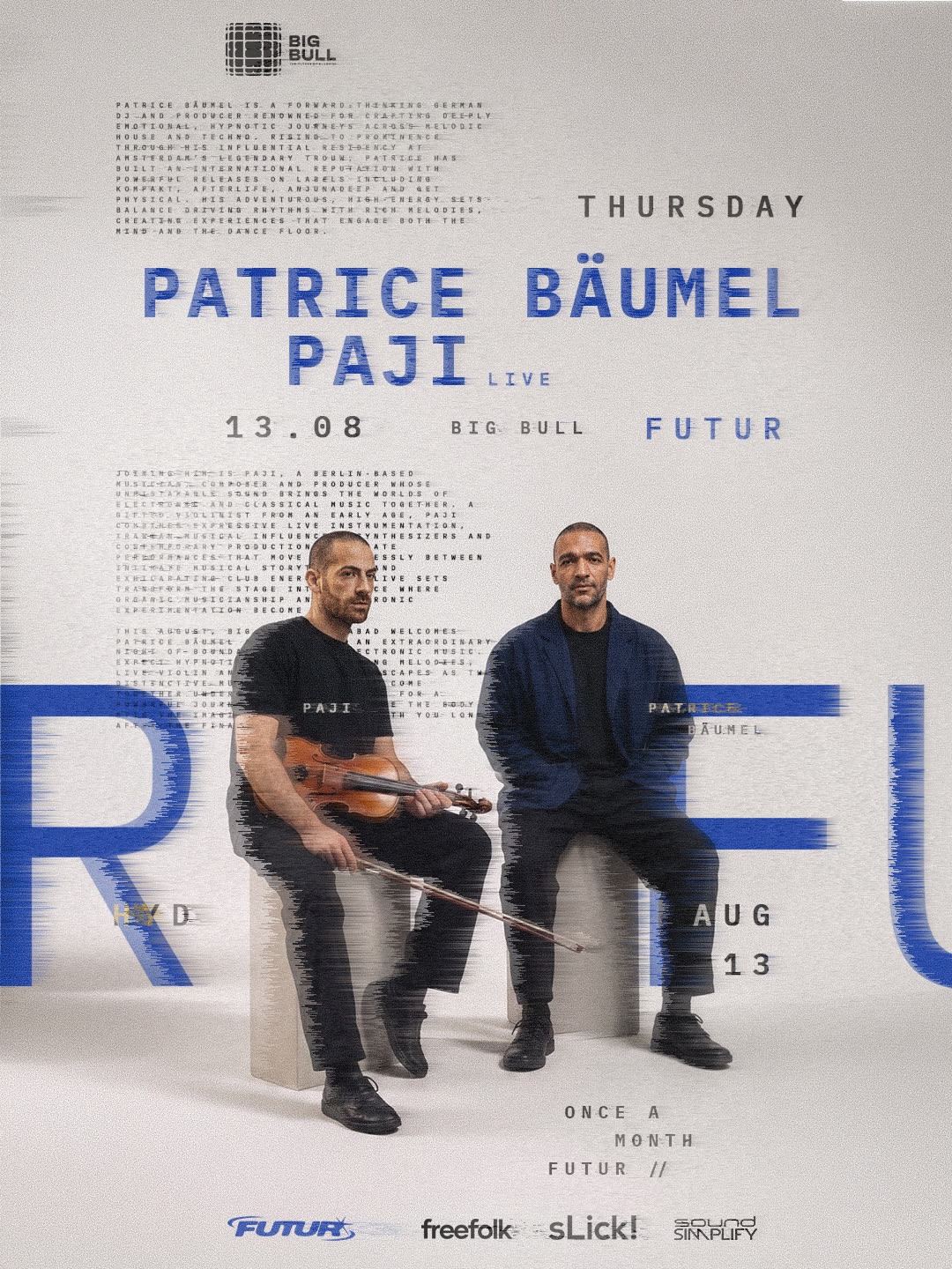 Patrice Bäumel & Paji Live