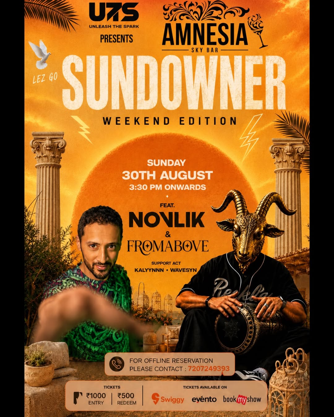 Sunday Sundowner with Novlik