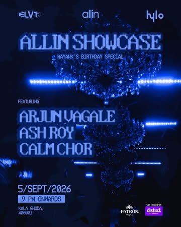 All In Showcase - Arjun Vagale, Ashroy & Calmchor