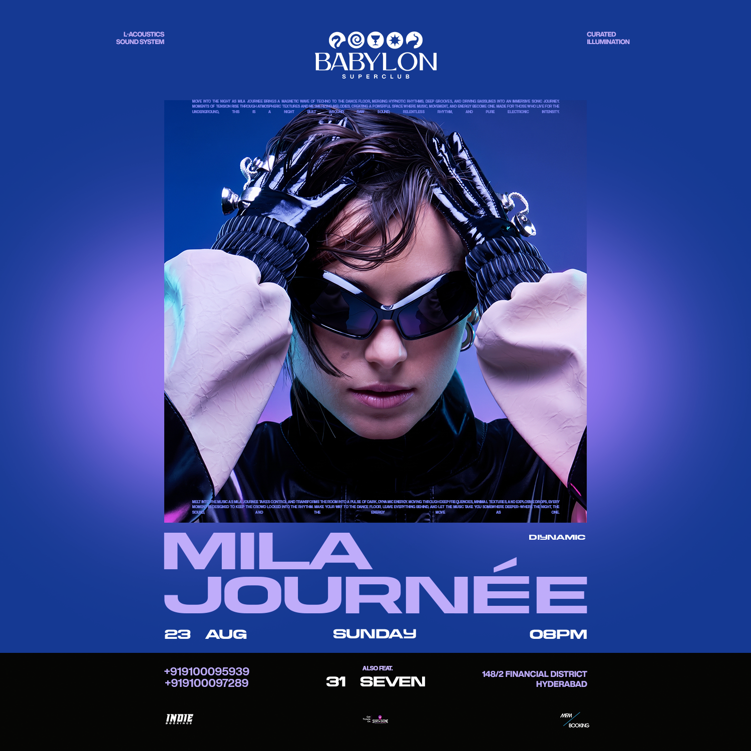 Mila Journee at Babylon Superclub