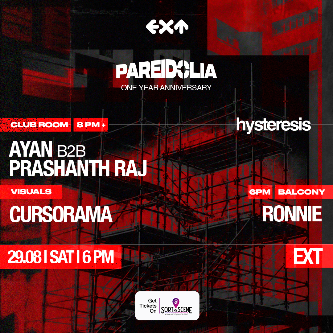 PAREIDOLIA ONE YEAR ANNIVERSARY: HYSTERESIS (A/V)