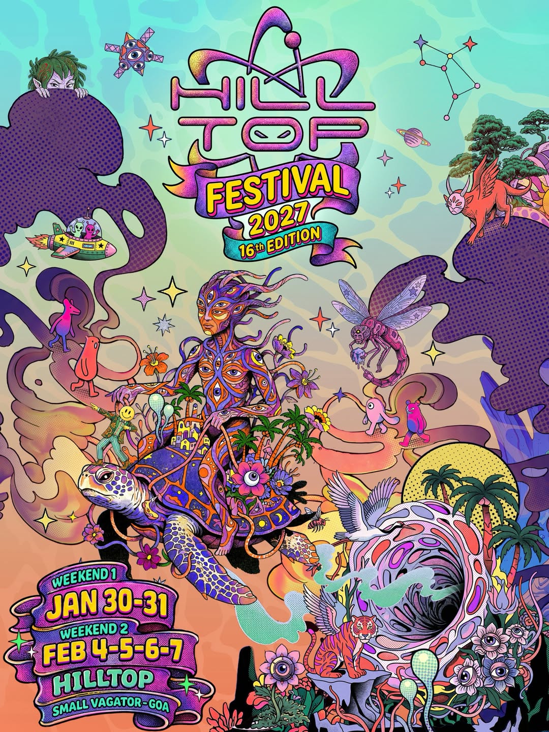 Hilltop Festival 2027 - 16th Edition, Goa