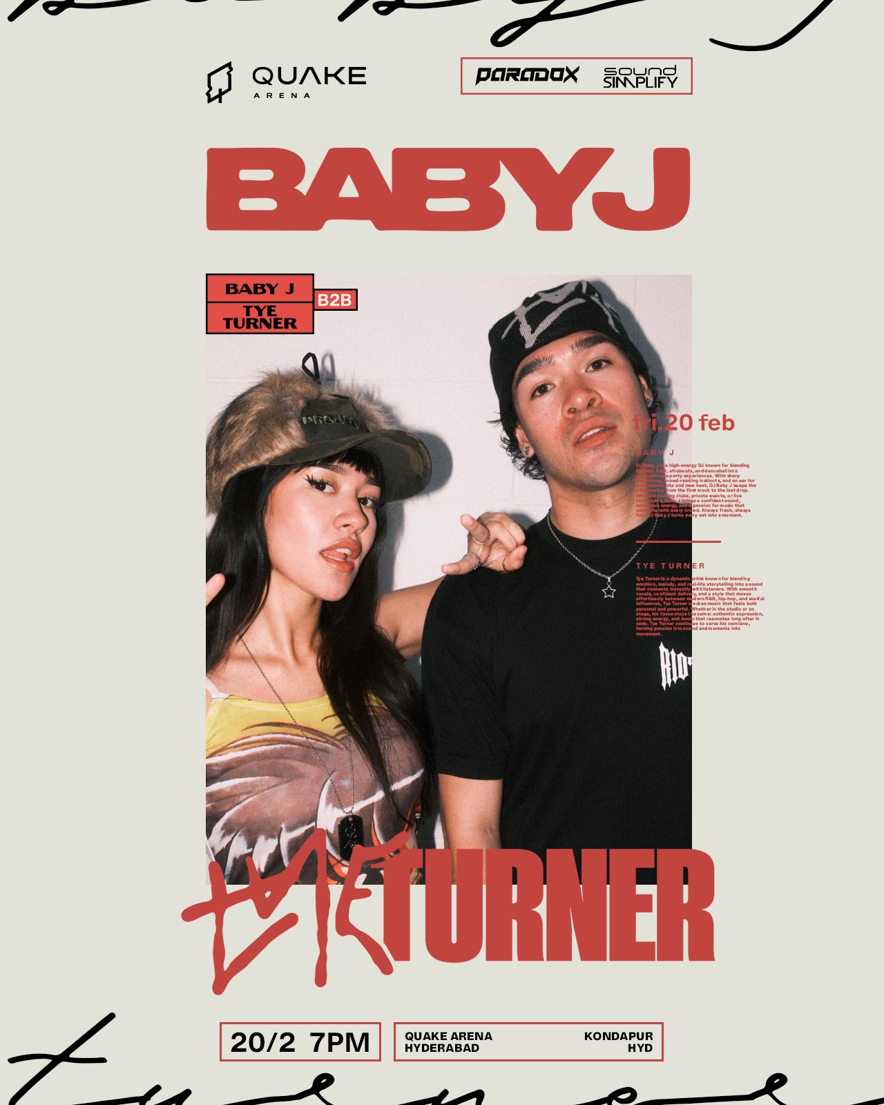 Baby J and Tye Turner